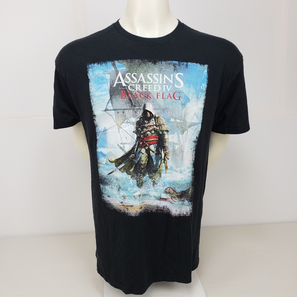 Assassins Creed Black Flag T-shirt Men's XL